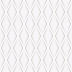 Galerie Wallcoverings Product Code EL21060 - Elisir Wallpaper Collection - White Silver Grey Colours - Modern Trellis Design