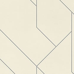 Galerie Wallcoverings Product Code EX31006 - Exposed Wallpaper Collection - White Silver Colours - Structural Geometric Design
