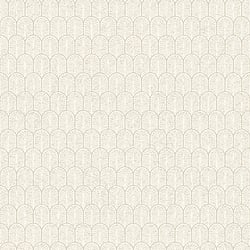 Galerie Wallcoverings Product Code F-VL6001 - Lustre Wallpaper Collection - Cream Colours - Geo Arch Design