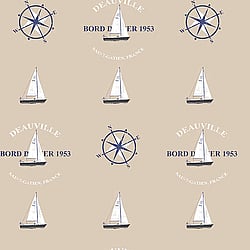 Galerie Wallcoverings Product Code G23034 - Deauville Wallpaper Collection -   