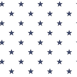 Galerie Wallcoverings Product Code G23101 - Deauville Wallpaper Collection - Navy Blue White Colours - Deauville Star Design