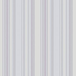 Galerie Wallcoverings Product Code G34110 - Country Cottage Wallpaper Collection - Grey Purple Blue Colours - Multi Stripe Design
