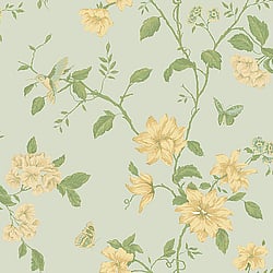 Galerie Wallcoverings Product Code G34307 - English Florals Wallpaper Collection -   