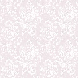 Galerie Wallcoverings Product Code G45300 - Vintage Roses Wallpaper Collection - Pink White Colours - Damask Design