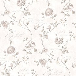 Galerie Wallcoverings Product Code G45325 - Vintage Roses Wallpaper Collection - Beige Colours - Trailing Rose Design