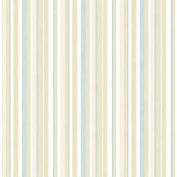 Galerie Wallcoverings Product Code G56500 - Just 4 Kids 2 Wallpaper Collection - Green Blue Colours - Washed Striped Design