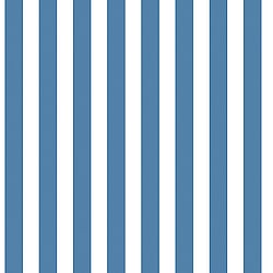 Galerie Wallcoverings Product Code G56516 - Just 4 Kids 2 Wallpaper Collection - Blue White Colours - Regency Stripe Design