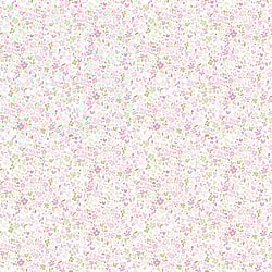 Galerie Wallcoverings Product Code G56669 - Small Prints Wallpaper Collection - Pink Green Cream Colours - Mini Mod Floral Design