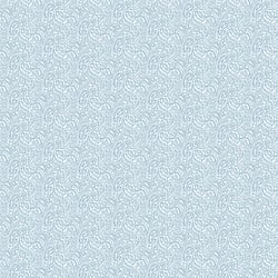 Galerie Wallcoverings Product Code G56690 - Small Prints Wallpaper Collection - Blue White Colours - Small Paisley Design