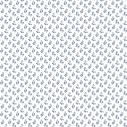 Galerie Wallcoverings Product Code G56708 - Small Prints Wallpaper Collection - Blue White Colours - Vintage Bud Design