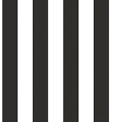 Galerie Wallcoverings Product Code G67521 - Smart Stripes 3 Wallpaper Collection - Black Colours - Awning Stripe Design