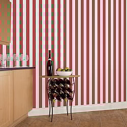 Galerie Wallcoverings Product Code G67525 - Smart Stripes 3 Wallpaper Collection - Red Colours - Awning Stripe Design