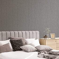 Galerie Wallcoverings Product Code G67686 - Special FX 2 Wallpaper Collection - Silver Colours - Vertical Textile Design