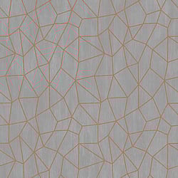 Galerie Wallcoverings Product Code G67701 - Special FX 2 Wallpaper Collection - Orange Beige Colours - Glitter Web Design