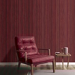 Galerie Wallcoverings Product Code G67805 - Ambiance Wallpaper Collection - Red Colours - Nomed Stripe Design
