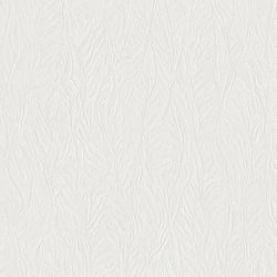 Galerie Wallcoverings Product Code G67807 - Utopia Wallpaper Collection - White Pearl Colours - Leaf Emboss Design