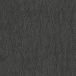 Galerie Wallcoverings Product Code G67815 - Utopia Wallpaper Collection - Charcoal Grey Silver Colours - Leaf Emboss Design
