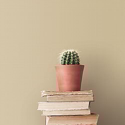 Galerie Wallcoverings Product Code G67876 - Miniatures 2 Wallpaper Collection - Cream Colours - Small Gingham Plaid Design