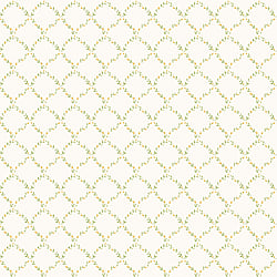 Galerie Wallcoverings Product Code G67907 - Miniatures 2 Wallpaper Collection - Yellow Green White Colours - Small Rose Trail Design