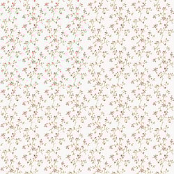 Galerie Wallcoverings Product Code G68700 - Miniatures 3 Wallpaper Collection - Cream,Red,Brown Colours - Blossom Branch Design