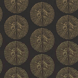 Galerie Wallcoverings Product Code G78331 - Bazaar Wallpaper Collection - Black Metallic Gold Colours - Soleil Design