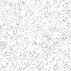 Galerie Wallcoverings Product Code G78336 - Bazaar Wallpaper Collection - Light Grey Colours - Tangier Tile Design