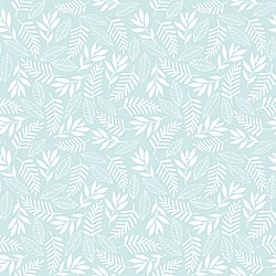 Galerie Wallcoverings Product Code G78383 - Tiny Tots 2 Wallpaper Collection - Turquoise Colours - Koala Leaf Design