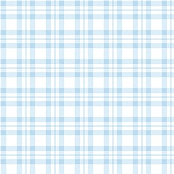 Galerie Wallcoverings Product Code G78395 - Tiny Tots 2 Wallpaper Collection - Light Blue Colours - Plaid Design