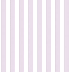 Galerie Wallcoverings Product Code G78402 - Tiny Tots 2 Wallpaper Collection - Light Purple Colours - Regency Stripe Design