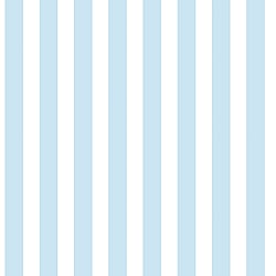 Galerie Wallcoverings Product Code G78405 - Tiny Tots 2 Wallpaper Collection - Sky Blue Colours - Regency Stripe Design