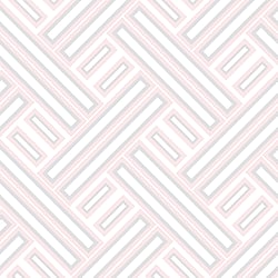 Galerie Wallcoverings Product Code GX37601 - Geometrix Wallpaper Collection - Pink Silver Colours - Geo Rectangular Design