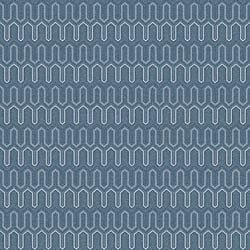 Galerie Wallcoverings Product Code GX37618 - Geometrix Wallpaper Collection - Denim Blues Colours - Zig Zag Design