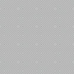 Galerie Wallcoverings Product Code HO20001 - Home Wallpaper Collection - Grey Silver Colours - Geo Diamond Motif Design