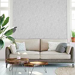 Galerie Wallcoverings Product Code HO20044 - Home Wallpaper Collection - Beige Grey Colours - Floral Motif Design