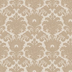 Galerie Wallcoverings Product Code IS33324 - Italian Silks And Damasks Wallpaper Collection - Copper Colours - Damasco Allegro Design