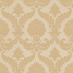 Galerie Wallcoverings Product Code IS33332 - Italian Silks And Damasks Wallpaper Collection - Yellow Colours - Damasco Imperiale Design