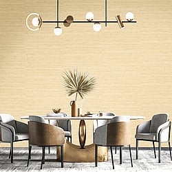Galerie Wallcoverings Product Code IS33382 - Synergy Wallpaper Collection - Yellow Colours - Shantung Tonale Design