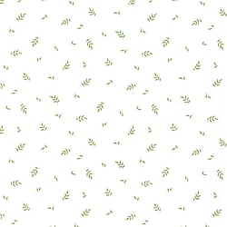 Galerie Wallcoverings Product Code KB25621 - Kitchen Style 3 Wallpaper Collection - Green White Colours - Leaf Toss Design