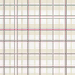 Galerie Wallcoverings Product Code KE29913 - Kitchen Style 3 Wallpaper Collection - Red Cream White Colours - Plaid Design