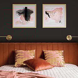 Galerie Wallcoverings Product Code LB25180P - Llewelyn-Bowen - Off The Wall Wallpaper Collection - Crow Colours -  