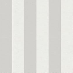 Galerie Wallcoverings Product Code MC61015 - Maison Charme Wallpaper Collection - Grey, White Colours - Add a generous dollop of style with this striking wide stripe. In its soft pastel colourways, this is one wallpaper that will bring a bright look to your home. It works wonderfully in a little one's bedroom, playroom or nursery with its calming and soothing vibe. Design