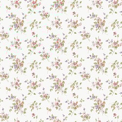 Galerie Wallcoverings Product Code PF38104 - Pretty Prints Wallpaper Collection - Pink, Purple, Green Colours - Blossom Mini Design