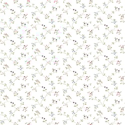 Galerie Wallcoverings Product Code PF38105 - Pretty Prints Wallpaper Collection - Pink, Blue, Green, Purple Colours - Small Floral Trail Design