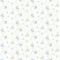 Galerie Wallcoverings Product Code PF38115 - Pretty Prints Wallpaper Collection - Light Blue, Yellow, Light Green Colours - Rhiannon trail Design