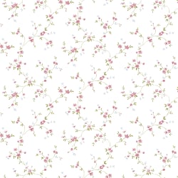 Galerie Wallcoverings Product Code PF38148 - Pretty Prints Wallpaper Collection - Pink, Green, Blue Colours - Como Trail Design