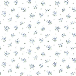 Galerie Wallcoverings Product Code PF38159 - Pretty Prints Wallpaper Collection - Blue, Green Colours - Rainbow Floral Design