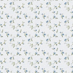 Galerie Wallcoverings Product Code PF38175 - Pretty Prints Wallpaper Collection - Blue, Green Colours - Mini Floral Trail Design