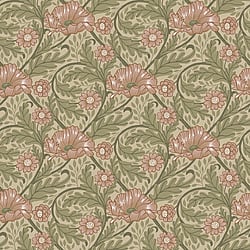 Galerie Wallcoverings Product Code S13115 - Sommarang Wallpaper Collection - Green Colours - Garden Floral Design