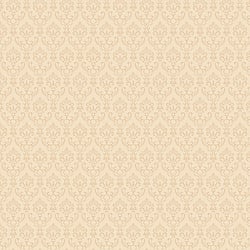 Galerie Wallcoverings Product Code SK34721 - Simply Silks 4 Wallpaper Collection - Dark Cream Colours - Small Damask Design