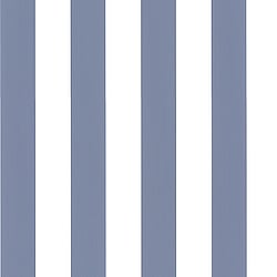 Galerie Wallcoverings Product Code SY33921 - Simply Stripes 3 Wallpaper Collection - Blue Colours - Tent Stripe Design
